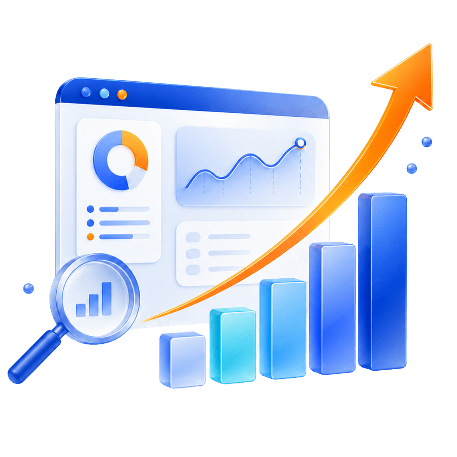 SEO analytics and organic traffic growth — Lobit agency